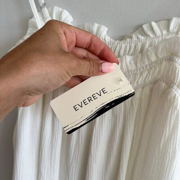 Z Supply Evereve Stacy Tank Top White M NWT - Picture 7 of 11